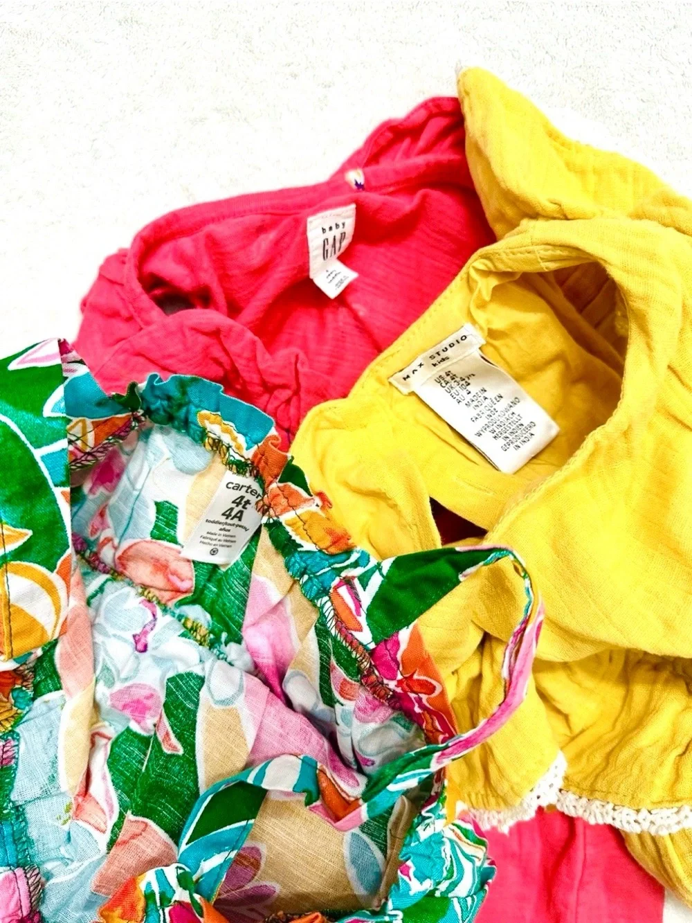 Cute Lot Girls Dresses Size 4T Years Gap,Max Studio Excellent Condition